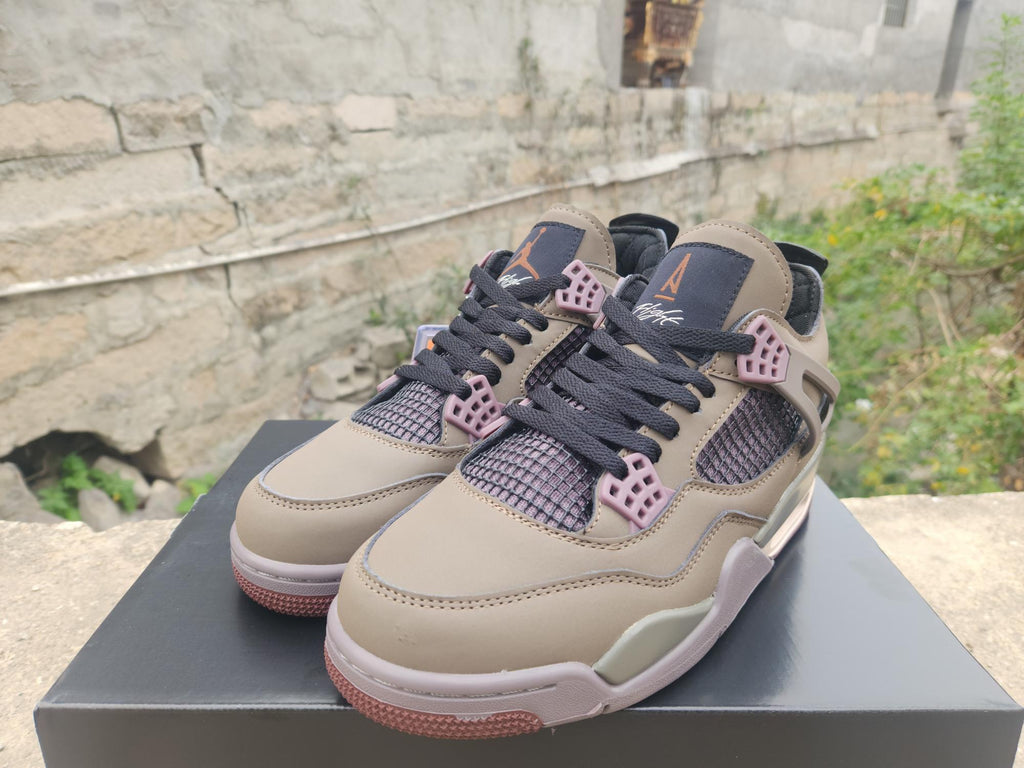 Air Jordan 4 Brown-Coffee Sneakers