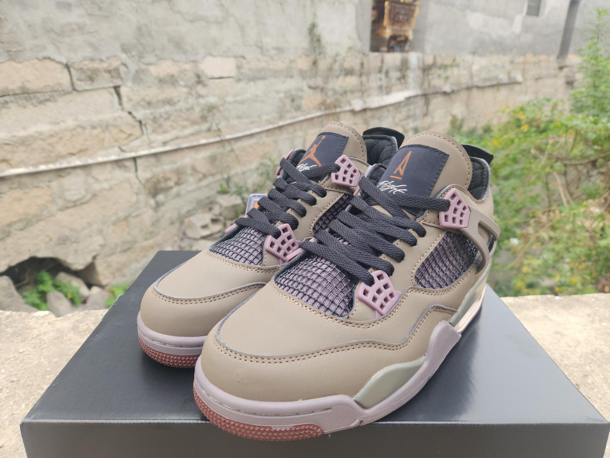 Air Jordan 4 Brown-Coffee Sneakers