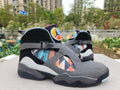 Air Jordan 8 Grey/Black/Jade Sneakers