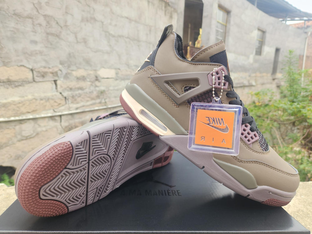 Air Jordan 4 Brown-Coffee Sneakers