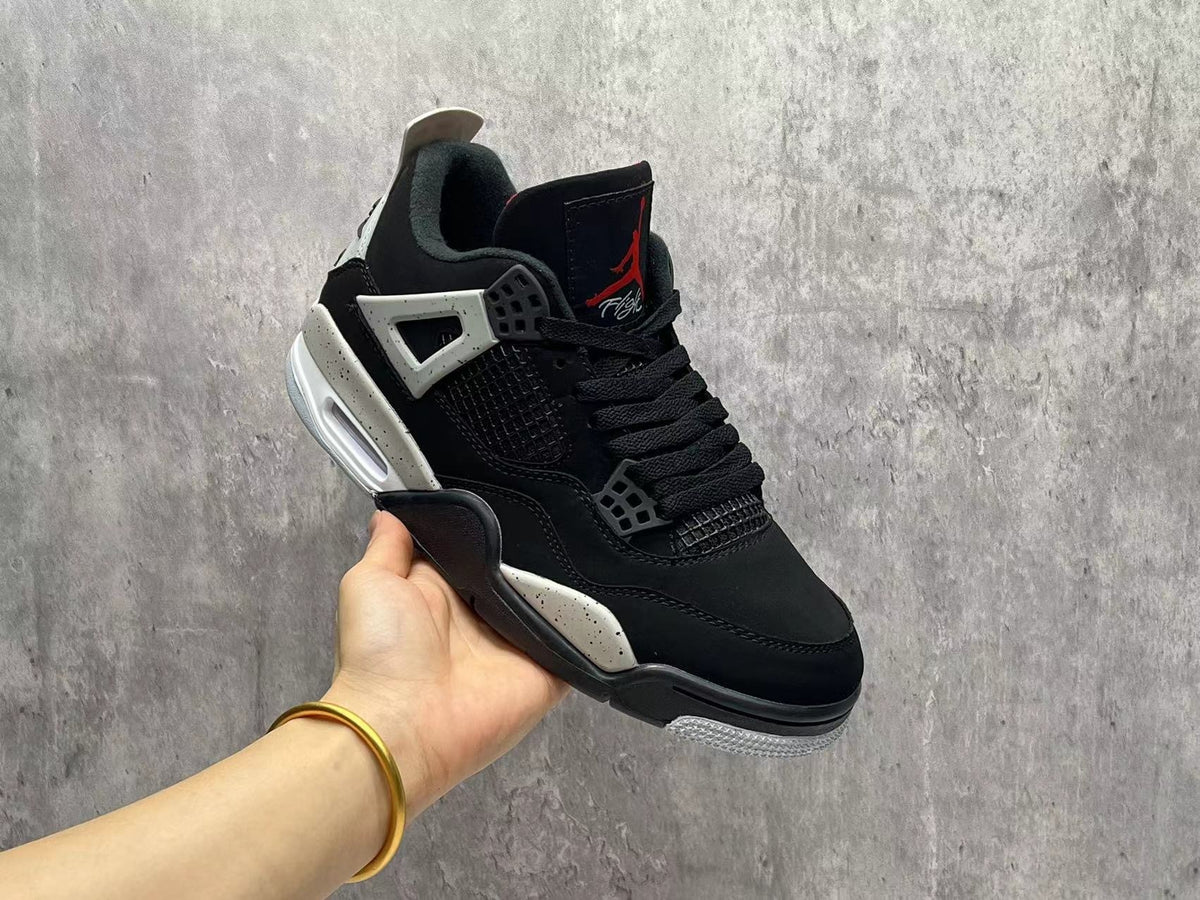 Air Jordan 4 Black Cement Sneakers