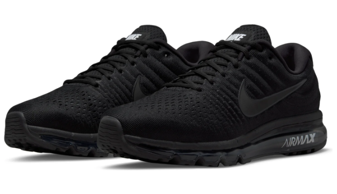 Nike Air Max 2017 'Triple Black' Sneakers