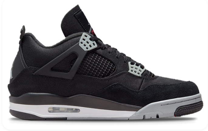 Air Jordan 4 Retro SE 'Black Canvas' | DH7138-006