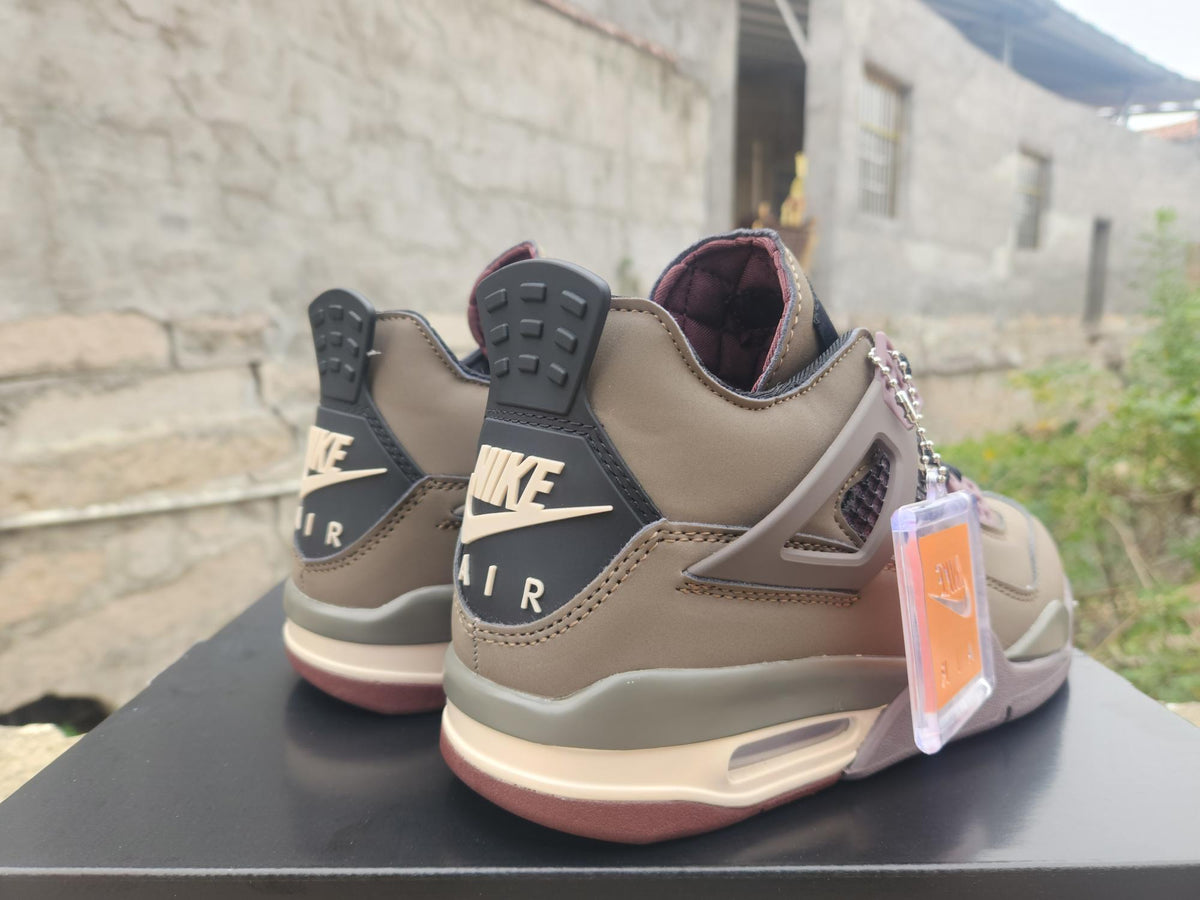 Air Jordan 4 Brown-Coffee Sneakers