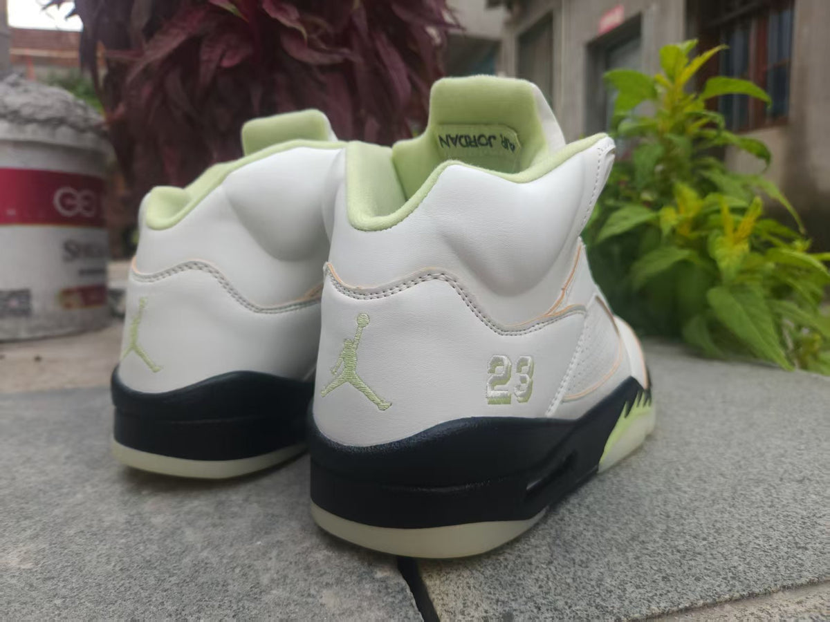 Air Jordan 5 Retro Pale Green Sneakers