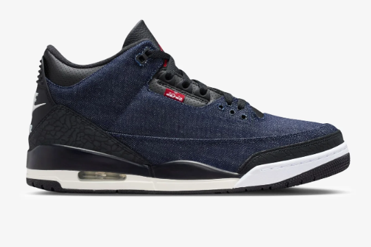 Jordan x Levi's Air Jordan 3 Retro - Indigo/Gym Red