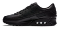 Men's Nike Air Max 90 LTR Leather - Triple Black