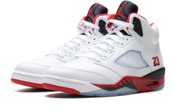 Air Jordan 5 Fire Red - Black Tongue (2025) | HQ7978 101