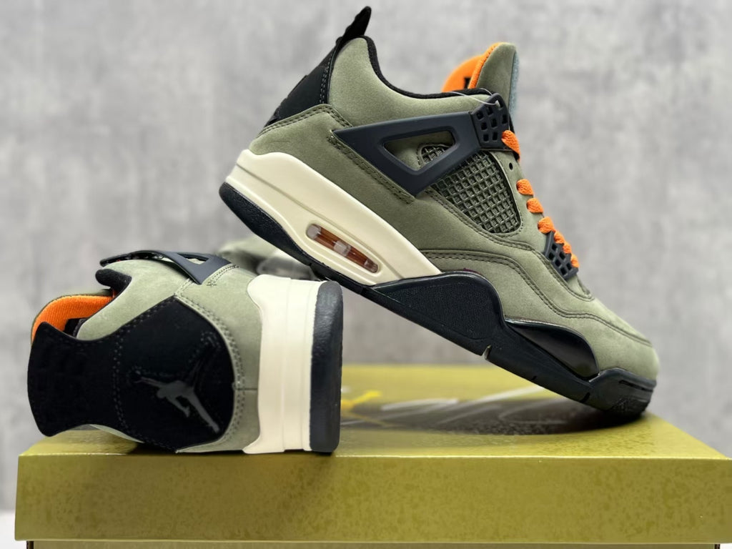 Air Jordan 4 Retro Olive Green Sneakers