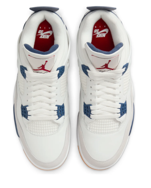 Air Jordan 4 Retro SB 'White Navy' | DR5415-100