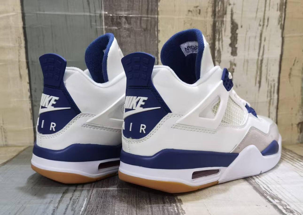 Air Jordan 4 Retro Off-White-Blue