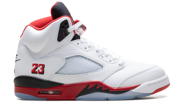 Air Jordan 5 Fire Red - Black Tongue (2025) | HQ7978 101
