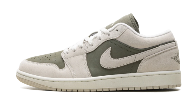 Air Jordan 1 Low SE Medium Olive Sail