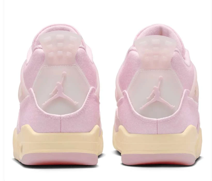 Women's Air Jordan 4 Retro - Pearl Pink/Iced Carmine