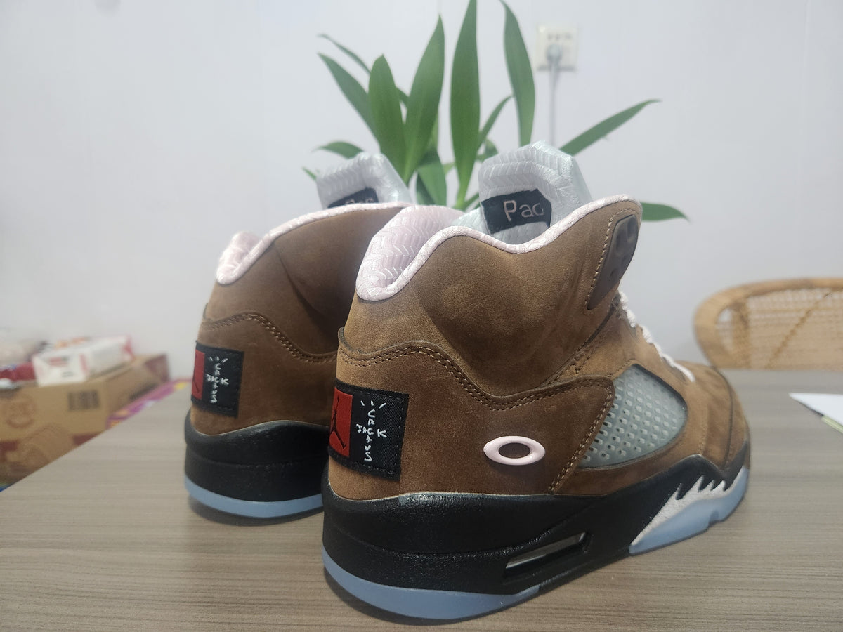 Air Jordan 5 Dark Brown Sneakers