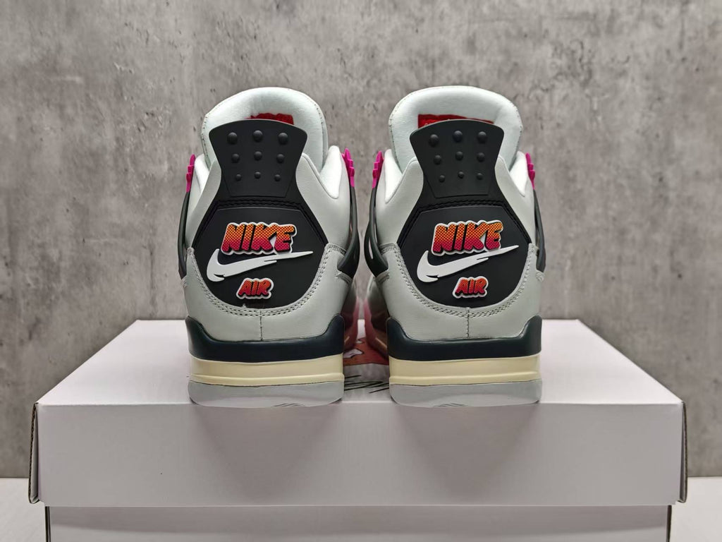 Air Jordan 4 Comic Hot Pink Sneakers