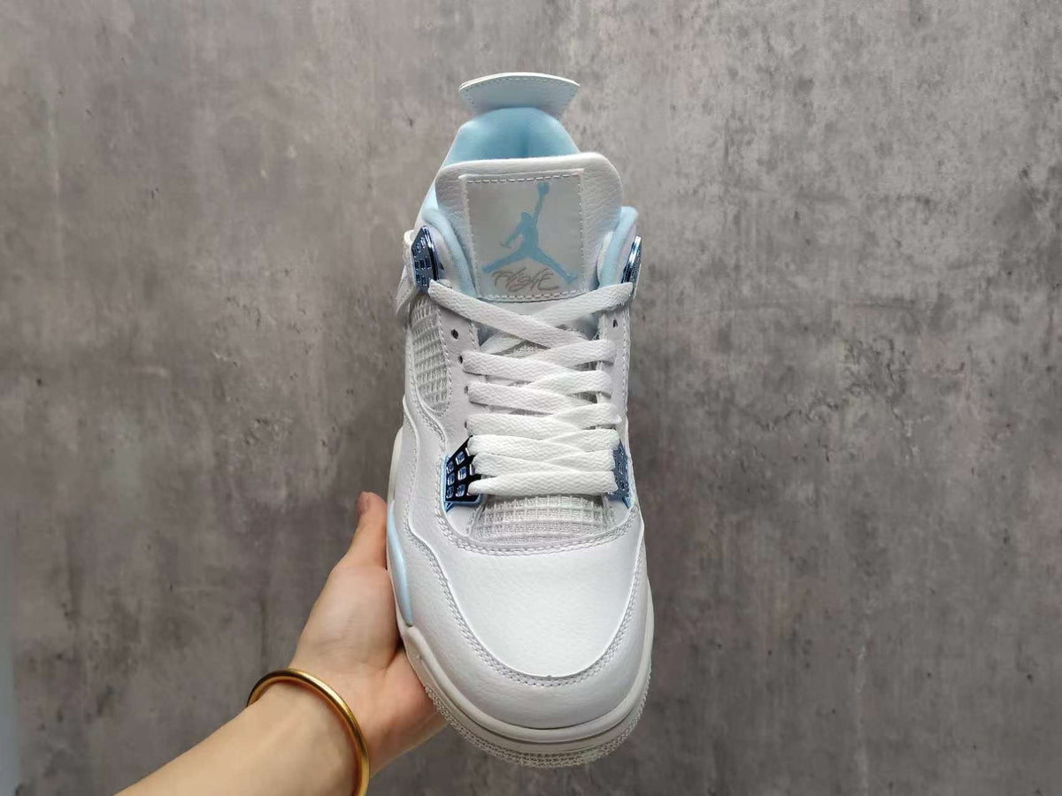 Air Jordan 4 Blue Buckle Sneakers