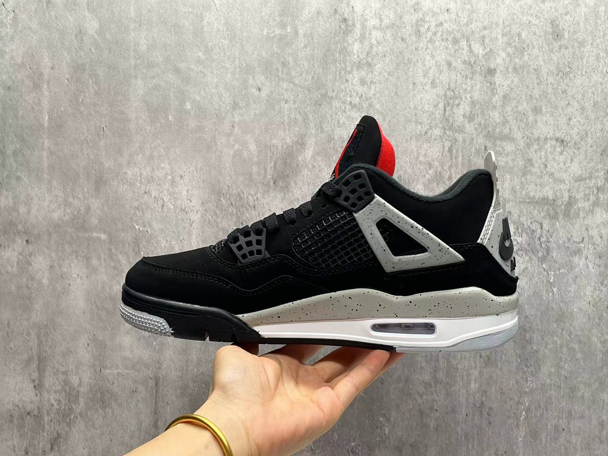 Air Jordan 4 Black Cement Sneakers