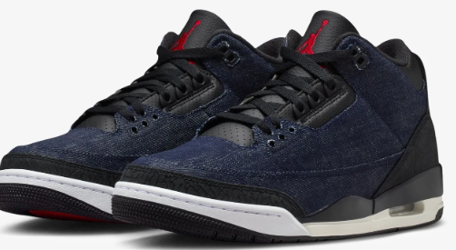 Jordan x Levi's Air Jordan 3 Retro - Indigo/Gym Red