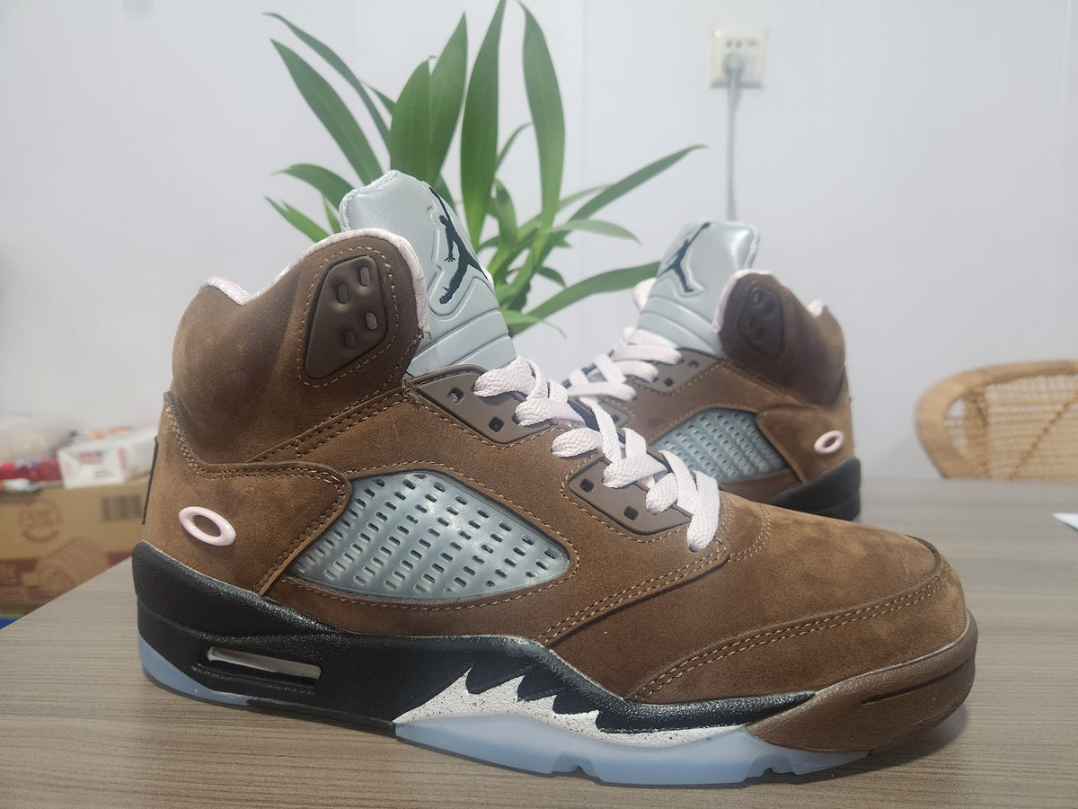 Air Jordan 5 Dark Brown Sneakers