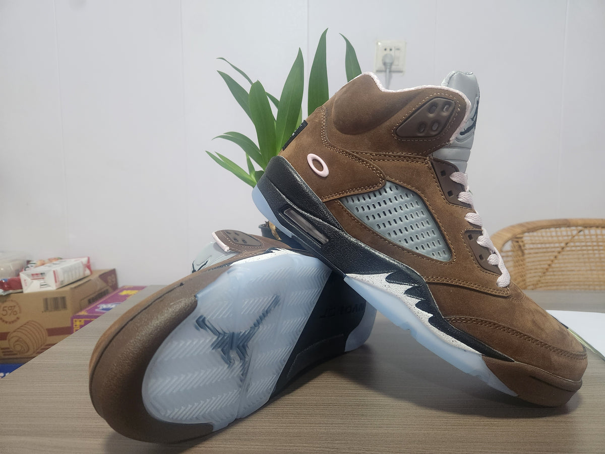 Air Jordan 5 Dark Brown Sneakers