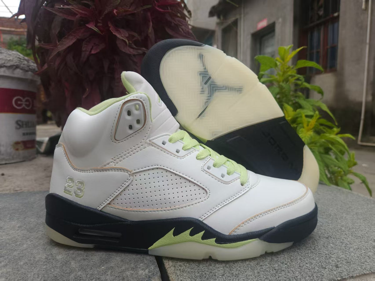 Air Jordan 5 Retro Pale Green Sneakers